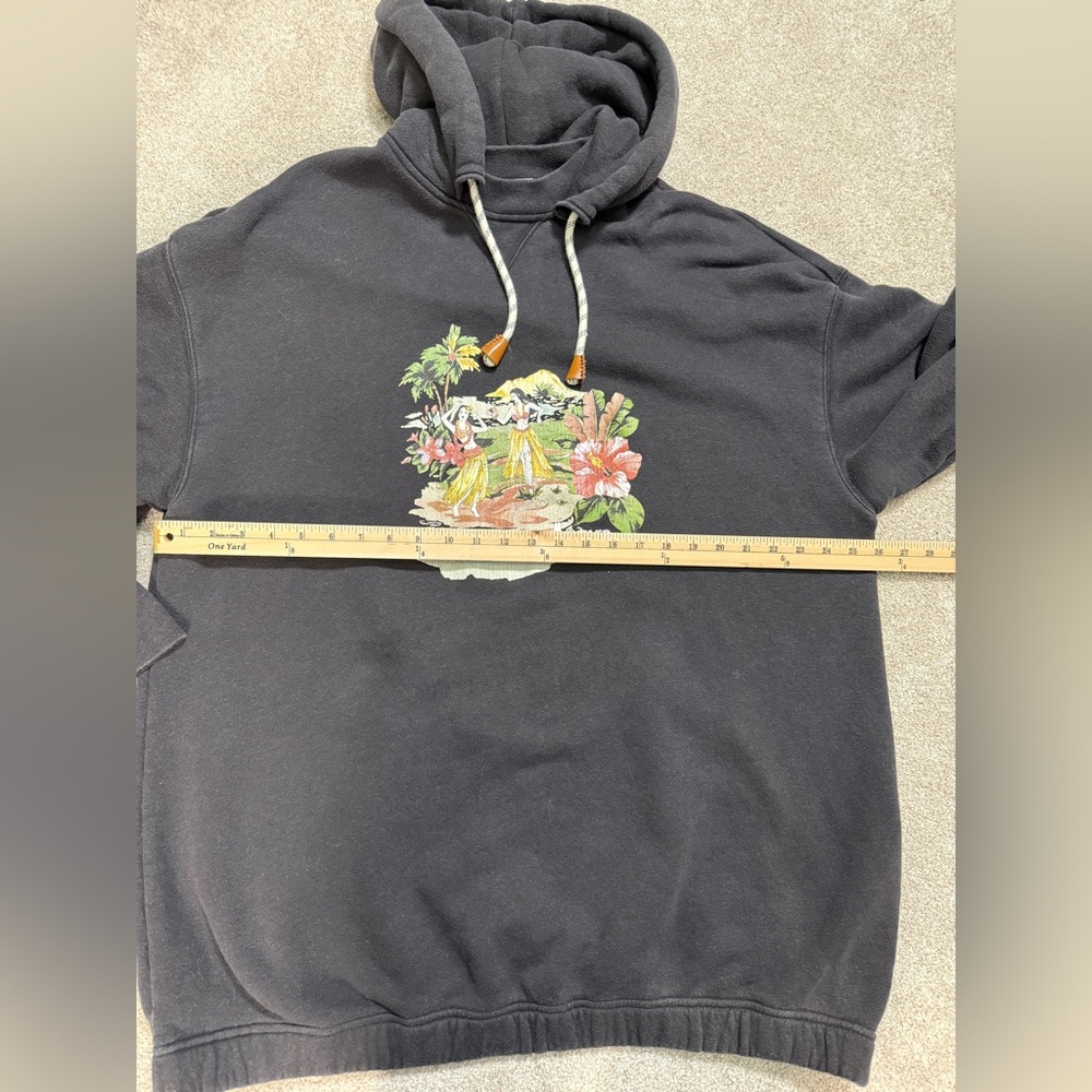 MONCLER X PALM ANGELS Collab Ladies Tropical Long Hoodie size Medium Oversized - Picture 7 of 16